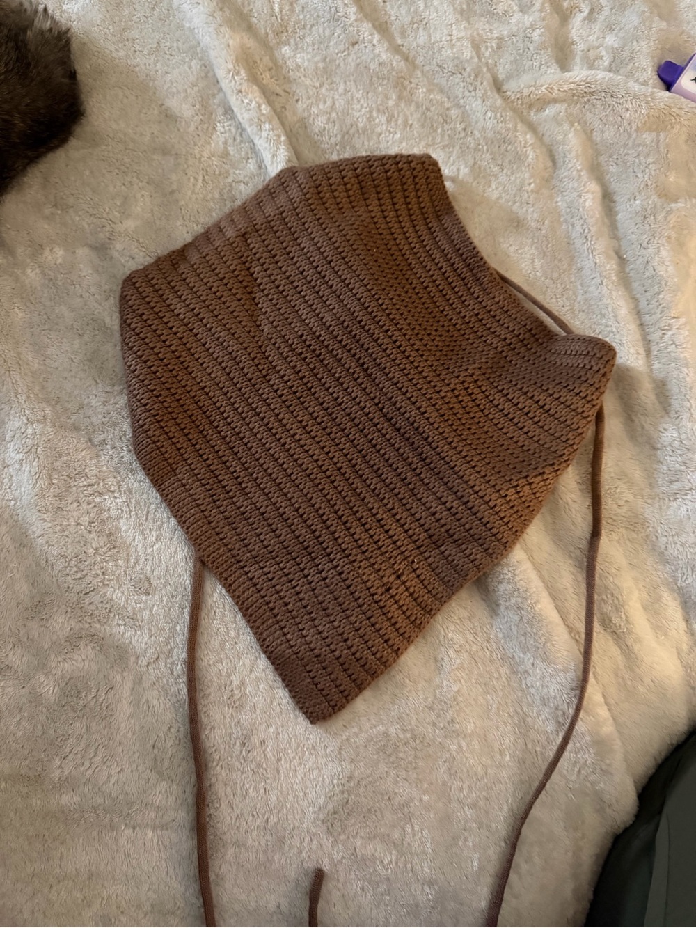 SHEIN Brown Knit top